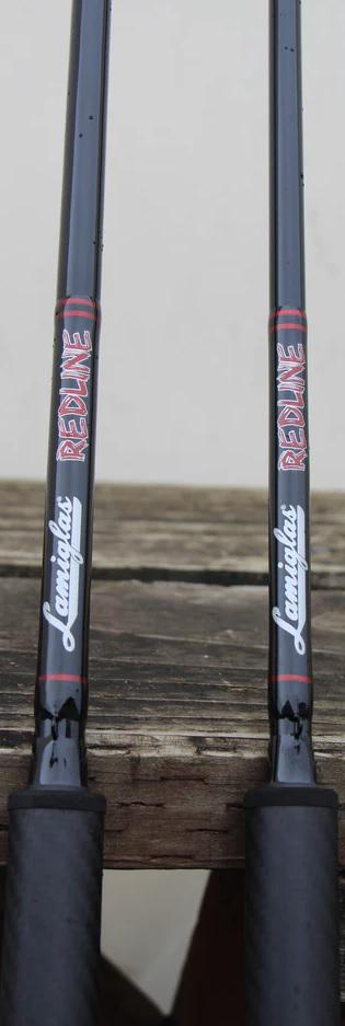 L/GLAS HS1064HC D/RIGGER ROD 2PC 10'6'H RED LINE SERIES 15-30# LINE 1-8oz wt