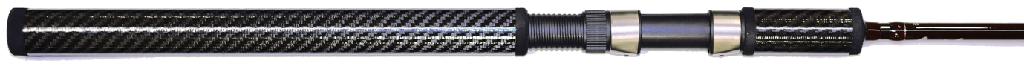 L/GLAS LX96MSGH SAL/SH SPIN ROD 9'6'M X-11 SERIES 8-12#LINE 2PC GRAPH HANDLE