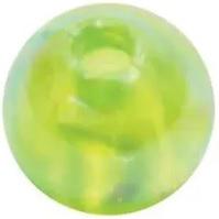 LINDY 6MM ROUND BEADS(100) LIME PEARL