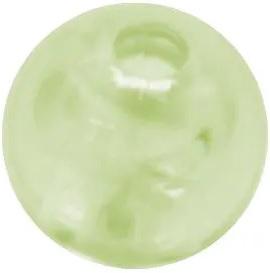 LINDY 5MM ROUND BEADS(100) GLOW