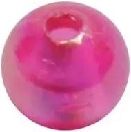 LINDY 6MM ROUND BEADS(100) FUCHSIA PEARL