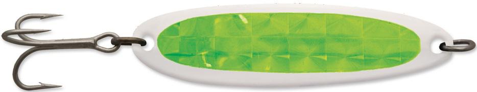 L/J 1 OZ KROC  CHROME/FL.GREEN PRISM