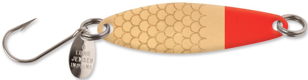 L/J #2 NEEDLEFISH  BRASS/REDHEAD