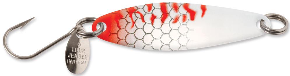 L/J #2 NEEDLEFISH  NICKEL/FIRE HOT TAIL