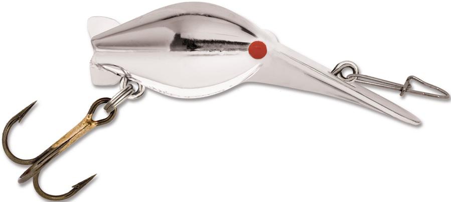 L/J #70 HOT-SHOT PLUG  MET.SILVER