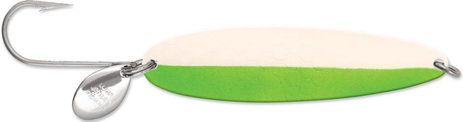 L/J COYOTE 3.5 SPOON  GLO/FL.GRN-STRIPE