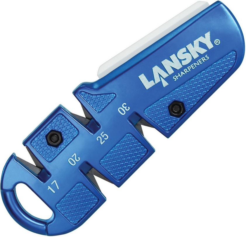 Lansky Quadsharp Sharpener QSHARP, 17-30 deg Angles, Ceramic Benchstone