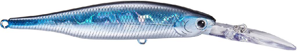 LUCK LIGHTNING STAYSEE 90SP AURORA BLACK 3-1/2'(7/16oz) SUSPENDING/10FT DEPTH