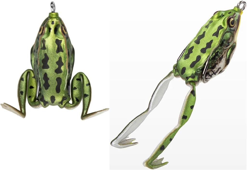 LUNKERHUNT POCKET FROG 1.75' GREEN TEA 1/4OZ