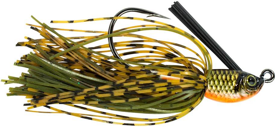 LUNKERHUNT SKIRTED SWIM JIG 3/8OZ SPWANR