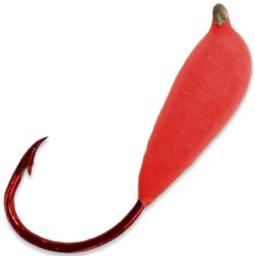 MACKS #6 RED GAMA GLO HOOK(2) HOT CERISE