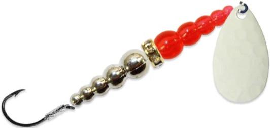 MACK'S #6 WED RING  GLOW/FL.OR/CHROME