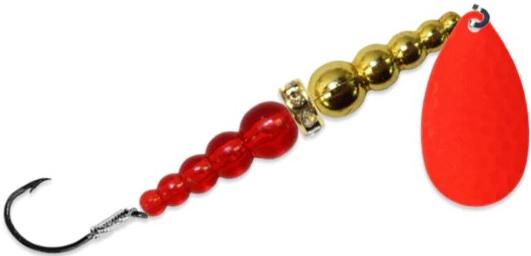 MACK'S #8 WED/RING  RED/GOLD/RUBY RED