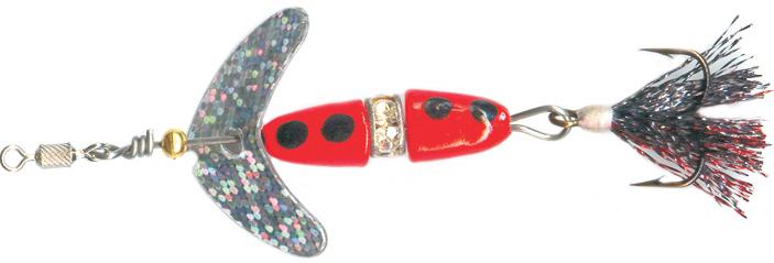 MACKS 1/8oz PROMISE KEEPER SIL/RED/B.DOT