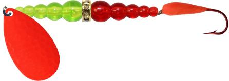 MACKS #8 KOKANEE KILLER RED/CHR-RUBY/RED