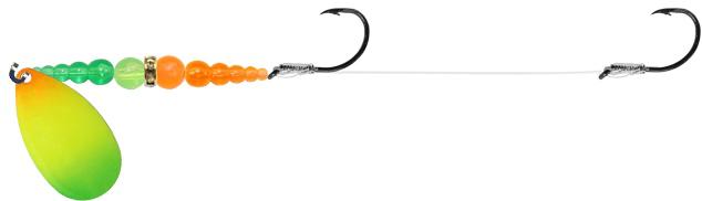 MACK'S #2 DBL WHAMMY  RBOW/FL.GRN/FL.OR