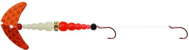 MACK'S #4 PRO DBL WHAMMY AMBER/BLK-FL.OR