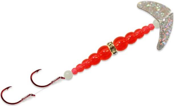 MACKS #4 KOKANEE PRO SILVER SPARKLE