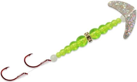 MACKS #4 KOKANEE PRO SILVER SPK/FL.CHART