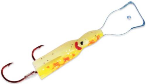 MACK PEEWEE WIGGLE HOOCHIE UV FLAME/ORG