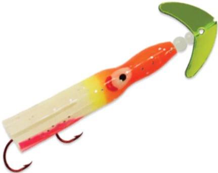 MACKS KOKANEE SQUID RIG 1.5' F.TIGER GLO