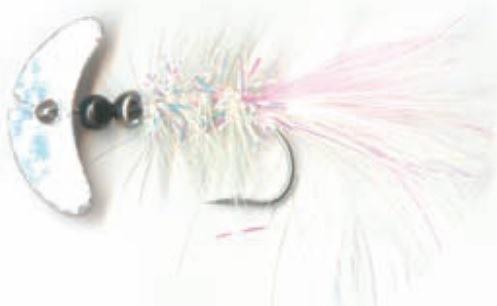 MACKS SMILE BLADE FLY SIL SPK/WHITE-PINK