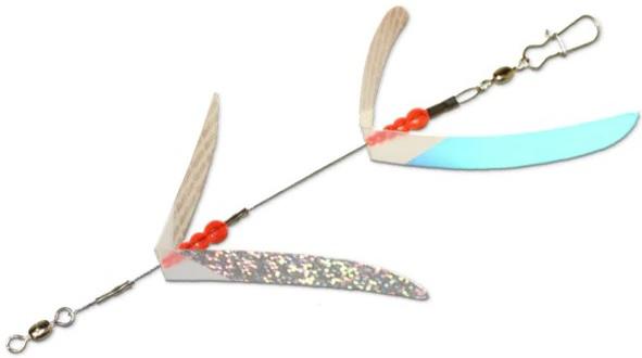 MACK'S 2 BLD FLASH-LITE TROLL  SILVER