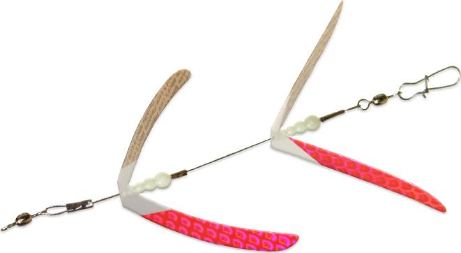 MACK'S 2 BLD FLASH-LITE TROLL  PINK