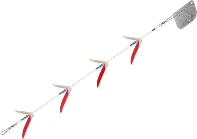 MACK'S MAGNUM FLASH-LITE TROLL  SIL/RED