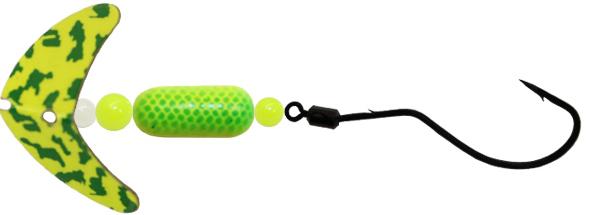 MACKS SPINDRIFT WALLEYE RIG CHART/GREEN