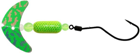 MACKS SPINDRIFT WALLEYE RIG GREEN/CHART