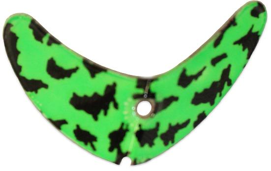 MACKS 1.1'SMILE BLADES(5) GREEN/BLK-TIGR