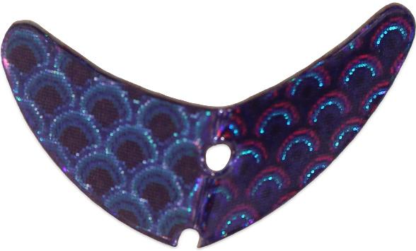 MACKS 1.1'SMILE BLADES(5) PURPLE