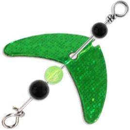 MACKS SMILE BLADE SD HITCH GREEN SPARKLE 1.1' BLADE 3PK