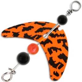 MACKS SMILE BLADE SD HITCH ORG BLK TIGER 1.1' BLADE 3PK