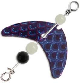 MACKS SMILE BLADE SD HITCH PURPLE SCALE 1.1' BLADE 3PK