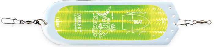 MACK 7.6' DOUBLE D DODGER GREEN PRISM