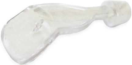 MACKS WIGGLED HOOCHIE BILLS 1.5' CLEAR