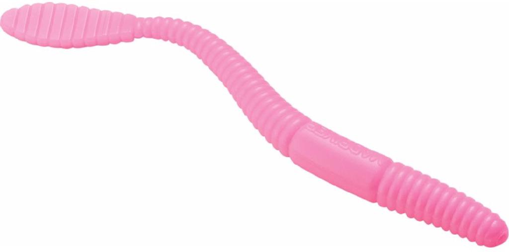 MAD RIVER 4' SUPER FLT WORM(9) HOT PINK