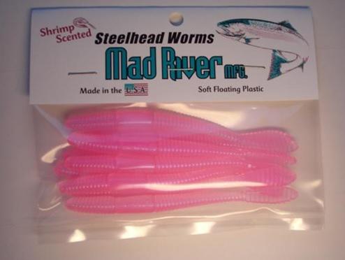 MAD RIVER 3'S/H WORMS(10) NAIL POLISH PK