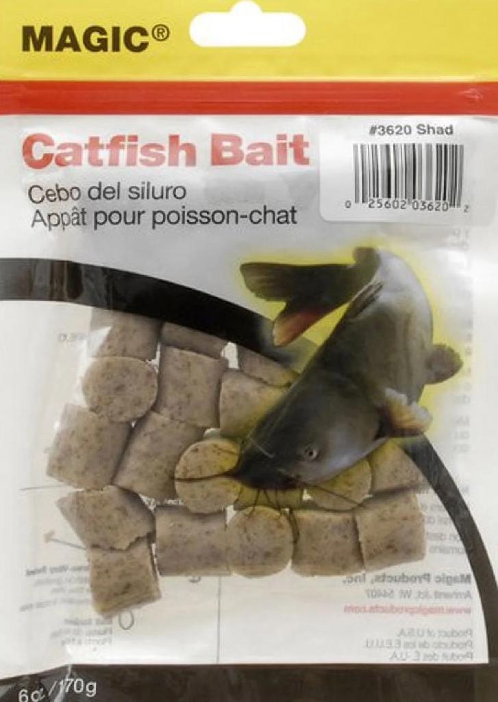 MAGIC CATFISH BAIT 6OZ.BAG NATURAL/SHAD
