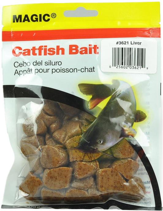 MAGIC CATFISH BAIT 6OZ.BAG BROWN/LIVER