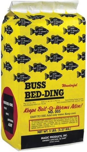 MAGIC BUSS WORM BEDDING 5LB.BAG - Gunarama
