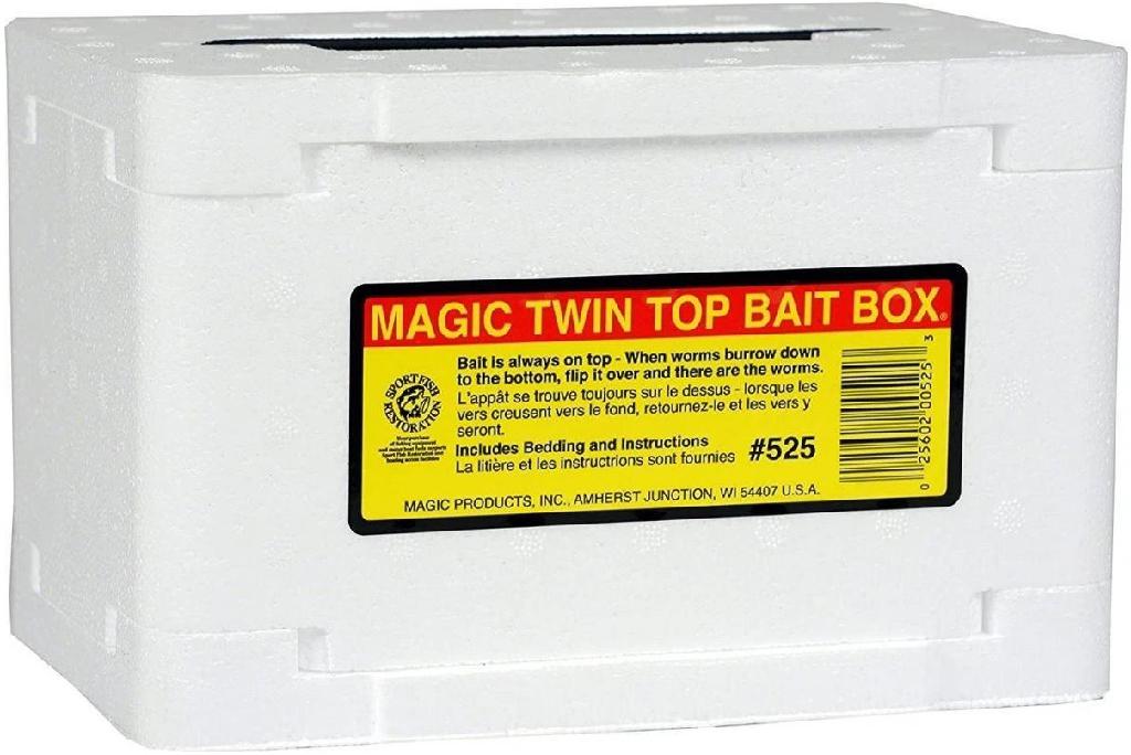 MAGIC TWIN TOP BAIT BOX W/BEDDING - Gunarama