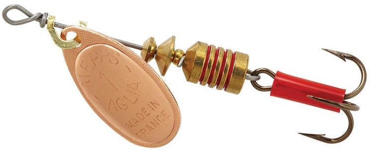 MEPPS 1/8 AGLIA SPINNER  COPPER