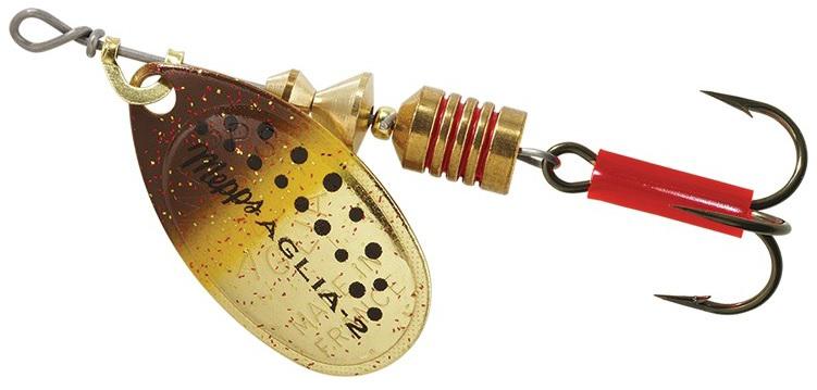 MEPPS 1/6 AGLIA SPINNER  BROWN TROUT