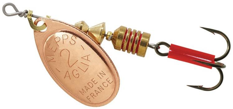 MEPPS 1/6 AGLIA SPINNER  COPPER