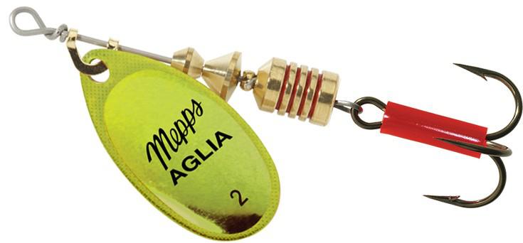 MEPPS 1/6 AGLIA SPINNER  CHART PLATIUM