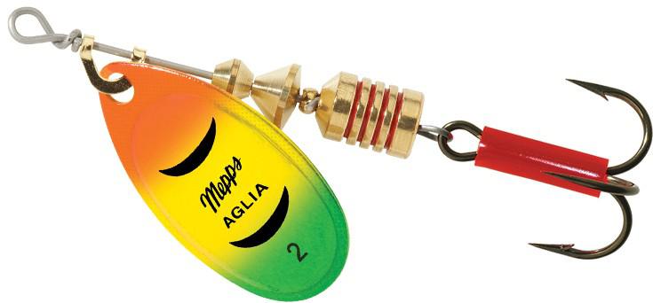 MEPPS 1/6 AGLIA SPINNER  F.TIGER PLATIUM