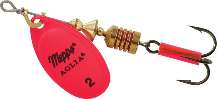 MEPPS 1/6 AGLIA SPINNER  HOT PINK